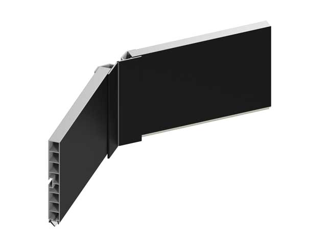 Conector flexible para zócalo de PVC