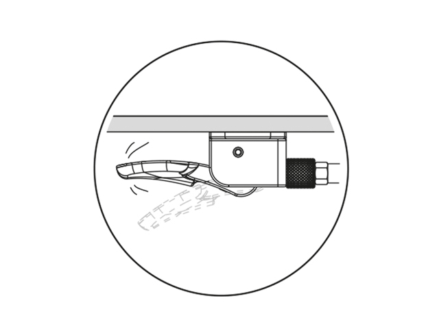 Escritorio elevable neumático