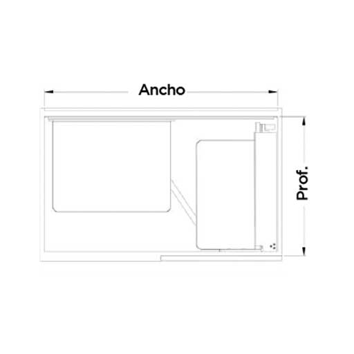 Rinconero mágico con soft closing