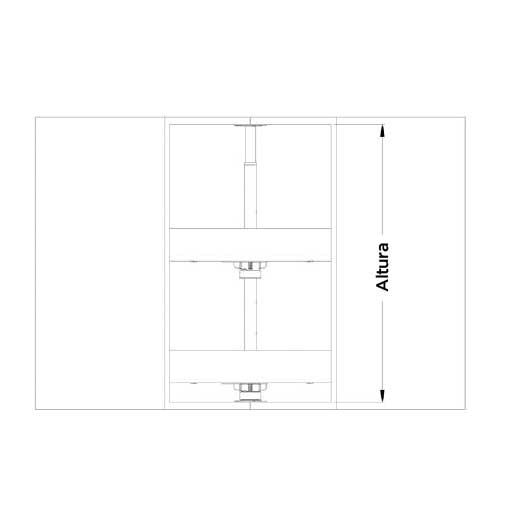 Rinconero giratorio 360º