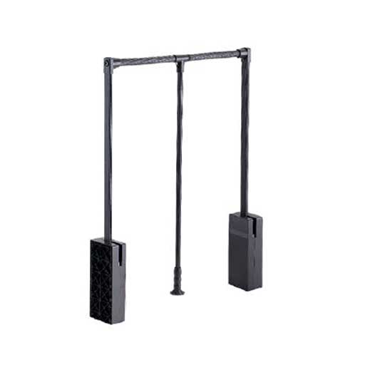 Elevador de ropa antracita