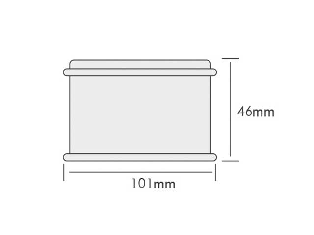 Sosten de puerta. Removible. Altura 46 mm