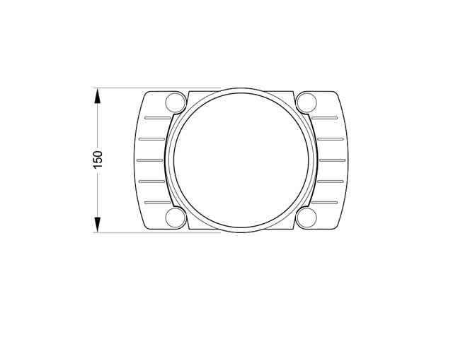 Porta platos para interior de cajón de 199 mm