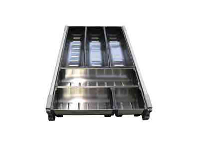 Cubiertero de Acero Inoxidable para cajones