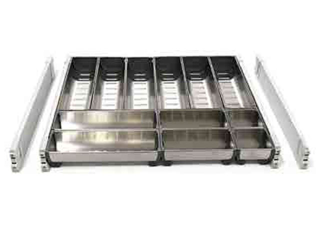 Cubiertero de Acero Inoxidable para cajones