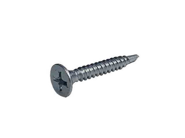 Tornillo punta mecha, cabeza fresada philips