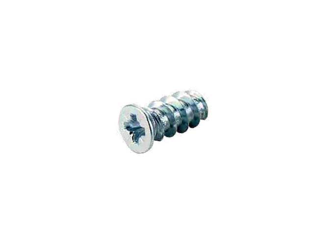 Tornillo Euro, cabeza plana