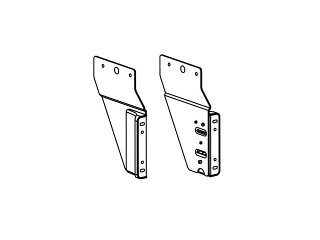 Adaptador para fijación frontal de Cestos