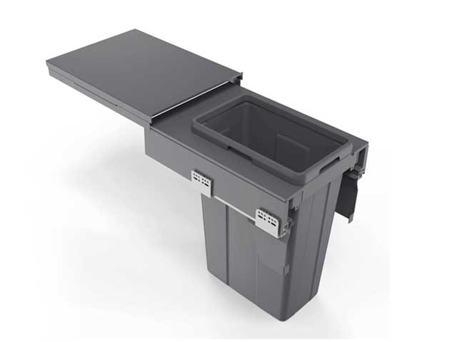 Cestos extraible para mobiliario. 35 lts.