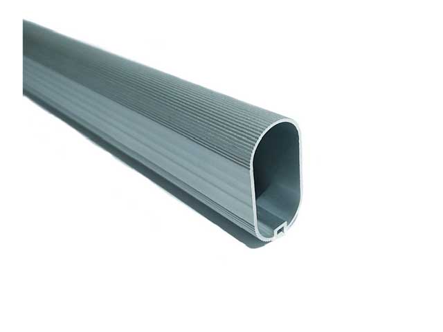 Perfil oval. Aluminio