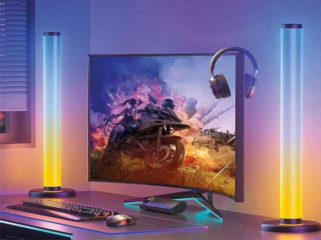 Luz gamer de escritrio