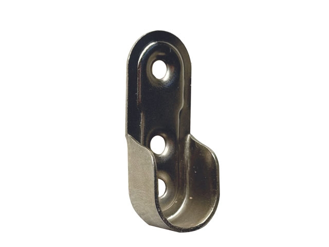 Soporte lateral para tubo oval. Acero