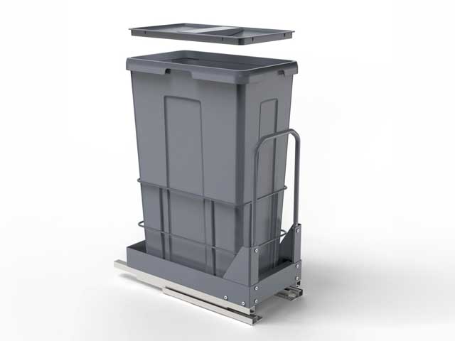 Cestos individuales para mobiliario 1 x 35 L