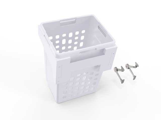 Cestos individuales para mobiliario Laundry 1 x 48 Ltrs.